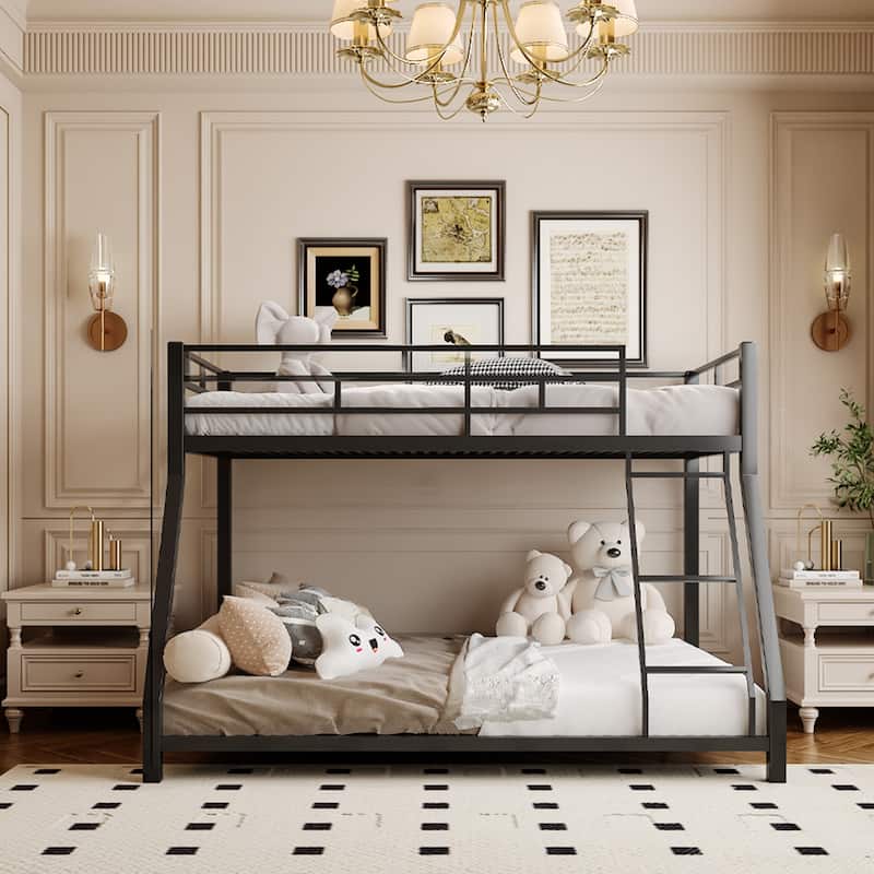 Metal Twin XL Full Bunk bed for Kids and Adults
