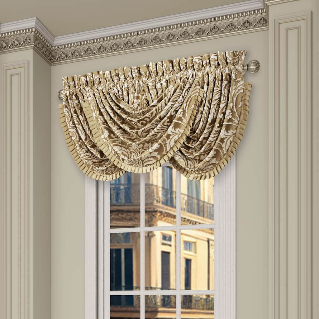 J. Queen New York Aurelia Window Waterfall Valance