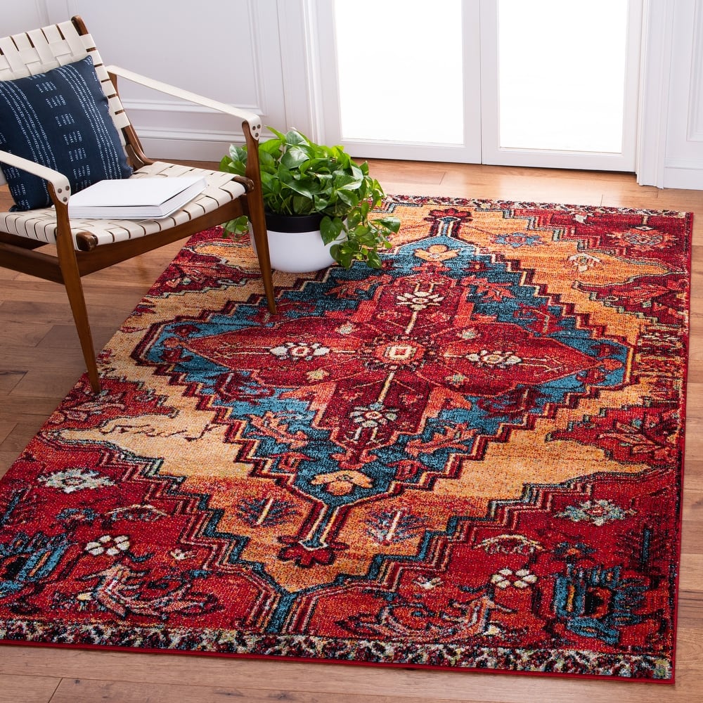 SAFAVIEH Vintage Hamadan Elviira Oriental Medallion Rug