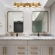 preview thumbnail 97 of 182, 2/3/4-Light Modern Bathroom Crystal Vanity Light Wall Sconces