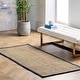 preview thumbnail 41 of 53, Brooklyn Rug Co Kiana Casual Seagrass Bordered Area Rug