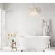 Option Glossy White with Polished White Trim