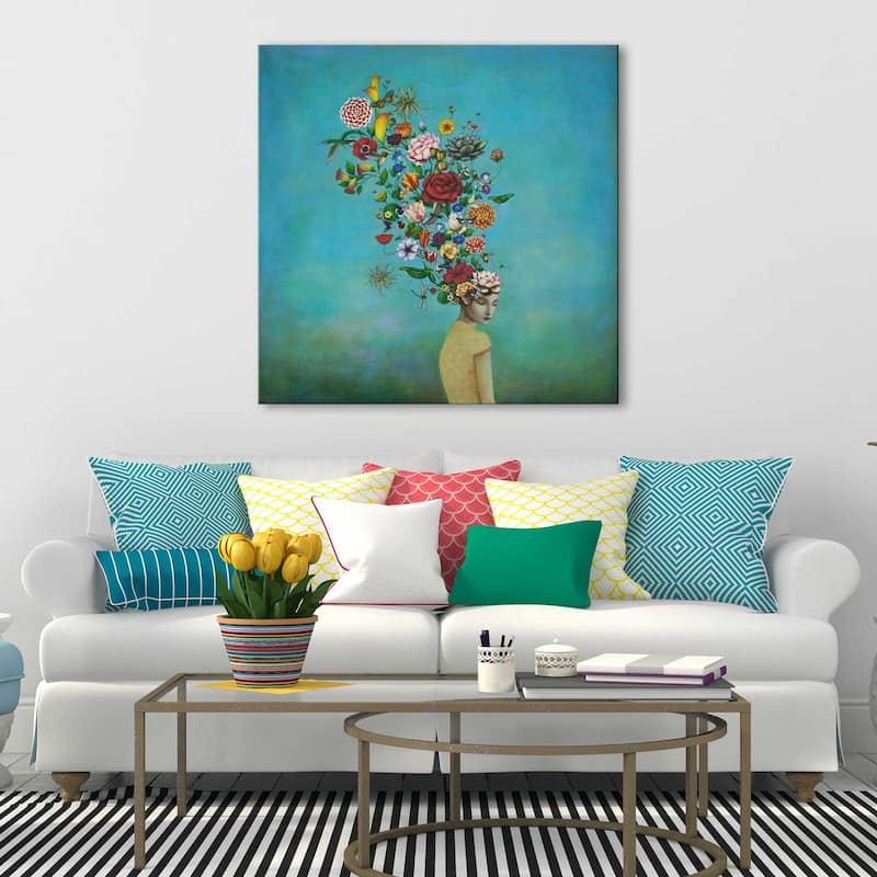 "A Mindful Garden" by Duy Huynh Print on Canvas