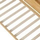 preview thumbnail 16 of 16, Wooden Twin Size Daybed with Storage Shelves, Multi-functional Bed with Twin Size Trundle Bed and Study Desk, Antique White
