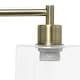 preview thumbnail 14 of 35, Lalia Home Modern Iron Desk Lamp with USB Port and Glass Shade - N/A