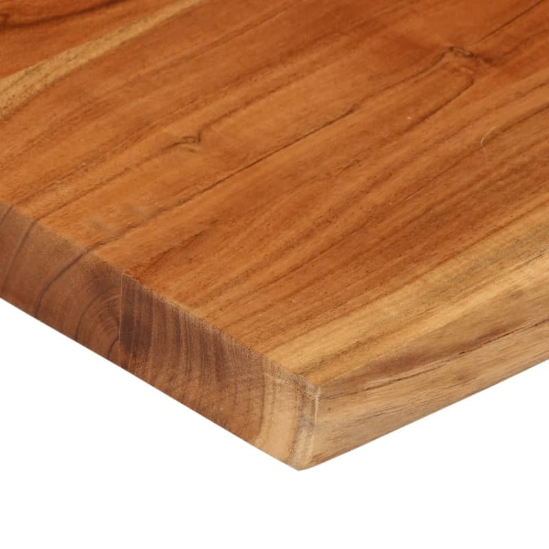 vidaXL Table Top Replacement Board Tabletop Accessory Solid Wood Live Edge