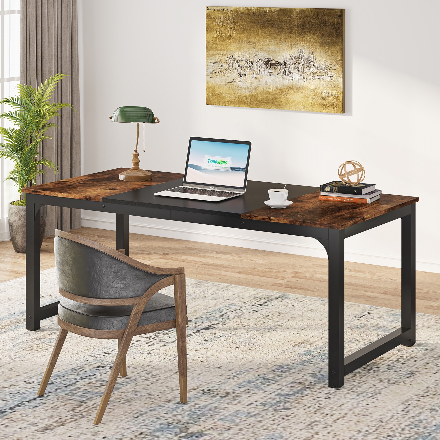 63" Large Computer Desk