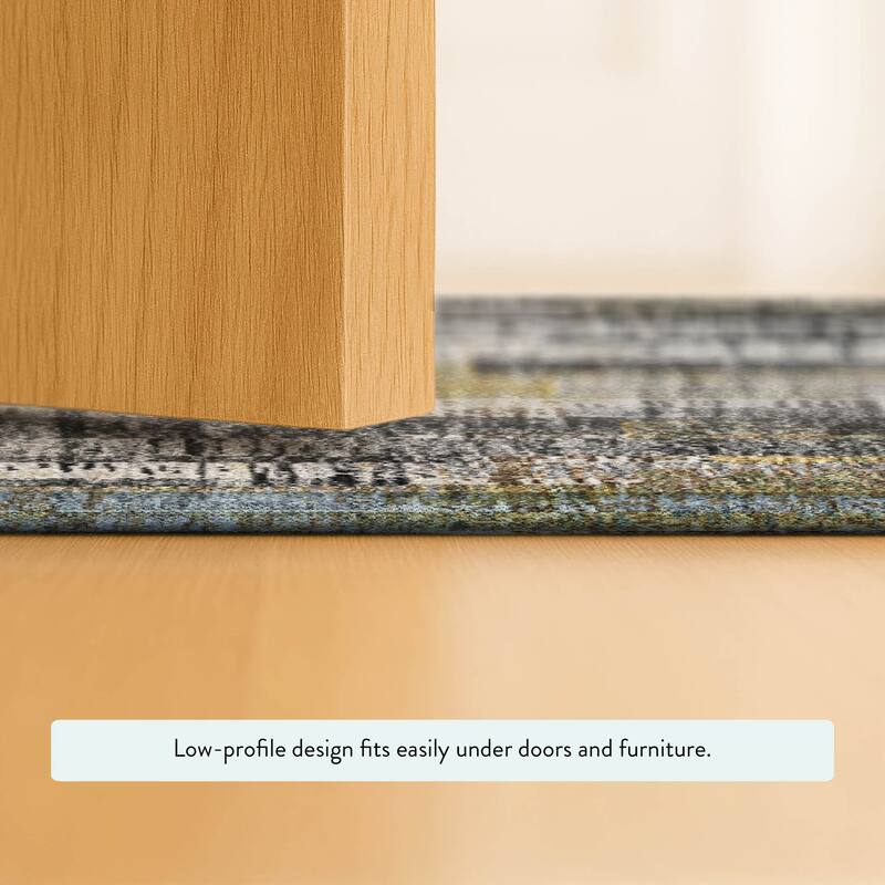 Machine Washable Indoor/ Outdoor Casual Carson Chantille Rug