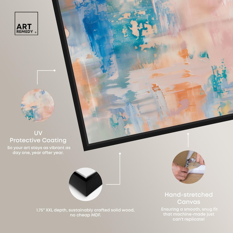 Kaleido Vortex I Canvas by Art Remedy