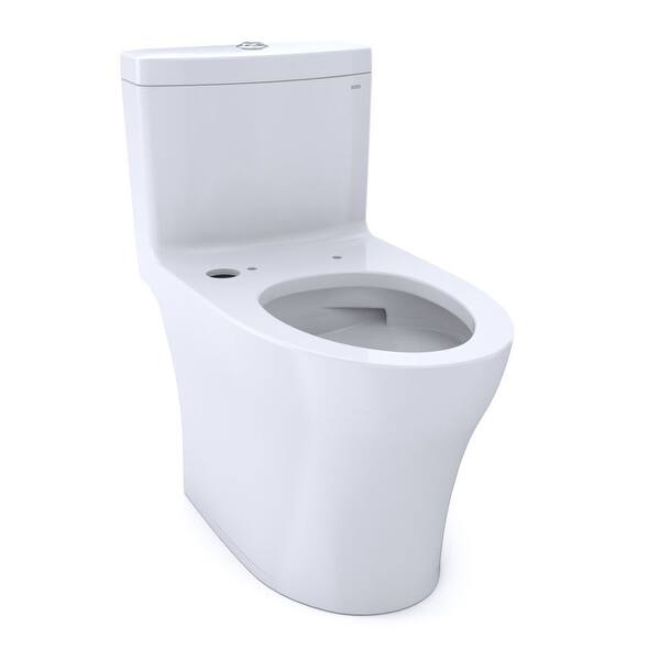 Shop Toto Cst646cemfgat40 Aquia 0 8 1 28 Gpf Dual Flush One Piece
