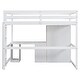 preview thumbnail 12 of 28, Full Size Wood Loft Bed with Wardrobe, Desk and Drawers