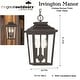 preview thumbnail 3 of 5, The Great Outdoors 72174-C Irvington Manor 3 Light 9" Wide Outdoor