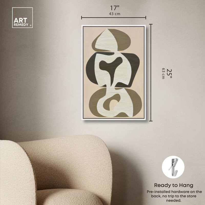 Shapes of Sage II Canvas by Art Remedy