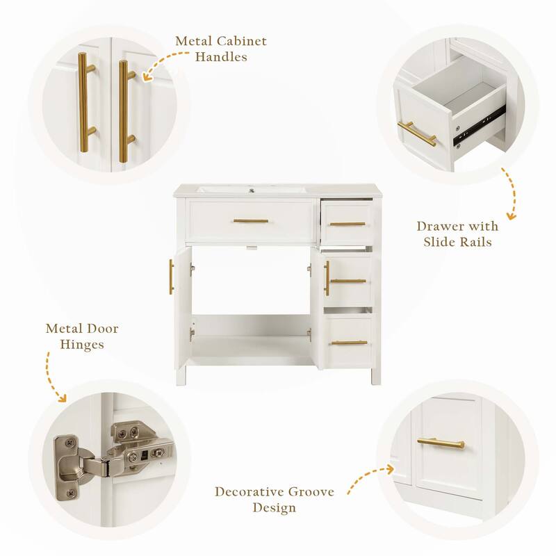 Modern and Simplicit Bathroom Vanity