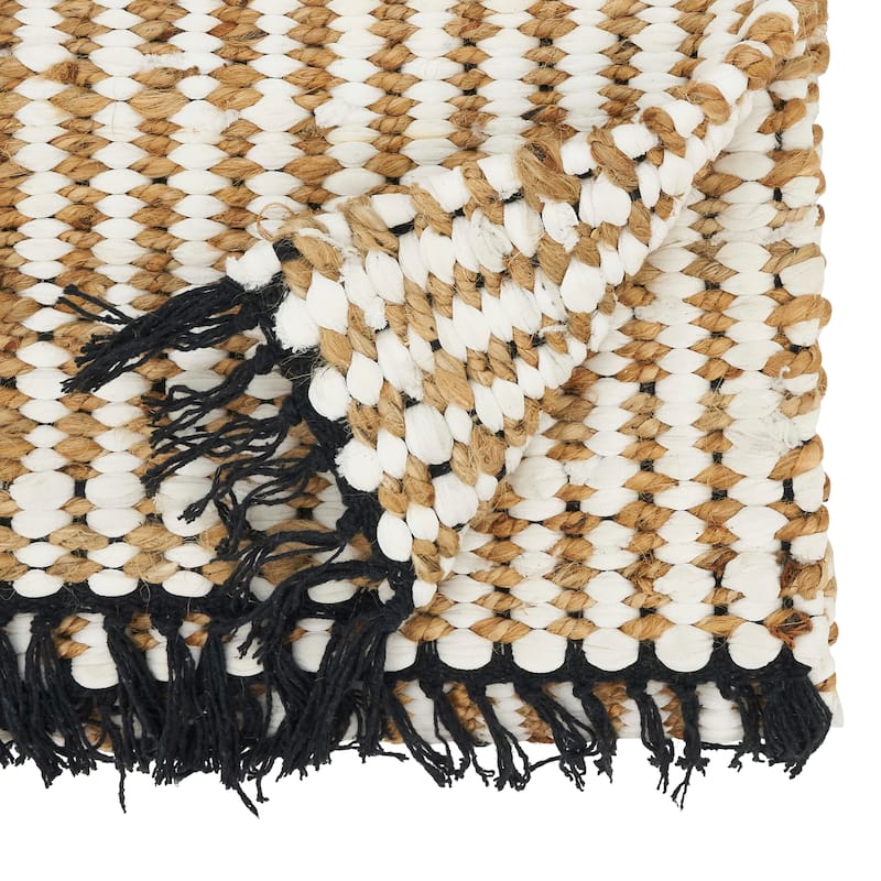 Chunky Chindi Fringed Table Runner - 16"x72"