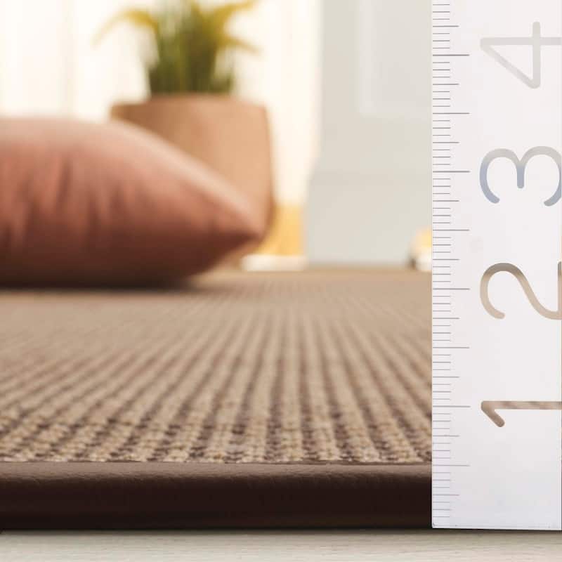 SAFAVIEH Napa Faux Sisal Marjana Washable Indoor/Outdoor Rug - Weather Resistant & Easy Cleaning