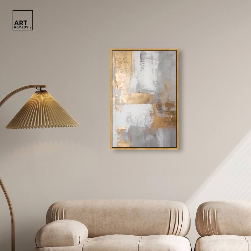 Woven Reminiscence IV Canvas by Art Remedy