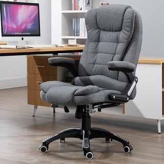 Fabric Office Desk Chair Grey 