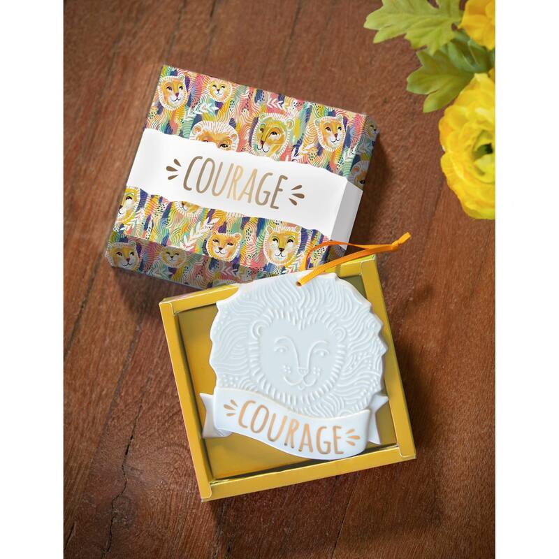 Ceramic Ornament with Gift Box, St. Jude