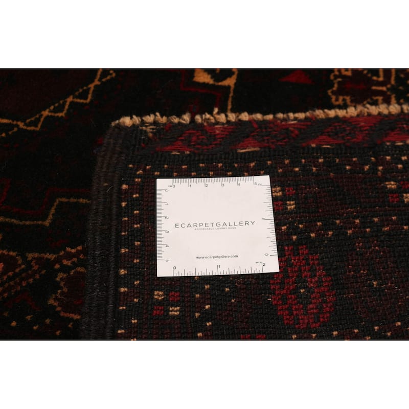 Teimani Black Rug 4'9" x 7'3" - 4'9 x 7'3