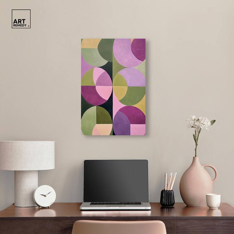 Purpurea II Canvas by Art Remedy, Gallery Wrapped