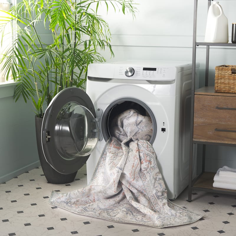 SAFAVIEH Baltimore Manal Machine Washable Shabby Chic Vintage Oriental