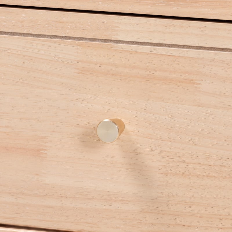 Laurent Bamboo-Style 4-Piece Bedroom Set - Spindle Platform Bed with Matching Dresser, Chest, and Nightstand, Queen