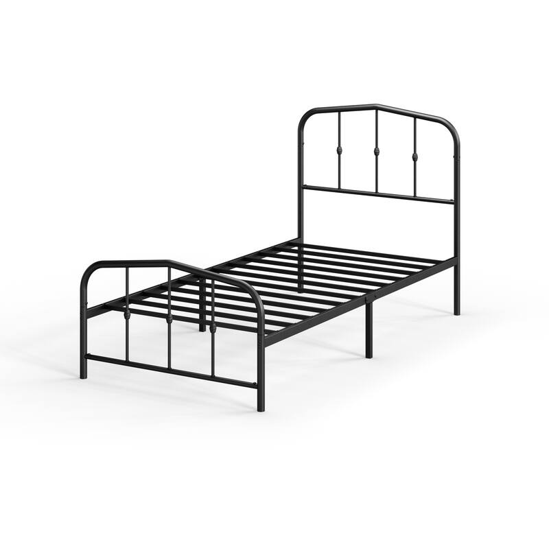 Priage by ZINUS Traditional Metal Platform Bed Frame