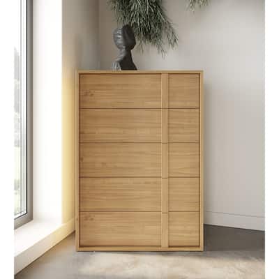 Nova Domus Berlin Modern Natural Oak Chest