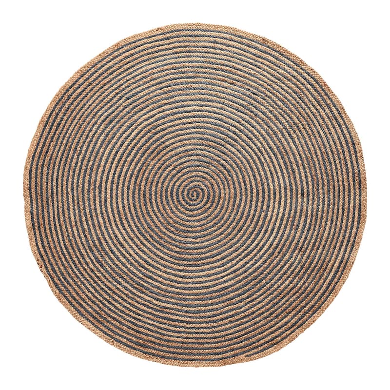 Superior Braided Jute Reversible Indoor Outdoor Area Rug