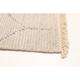 ECARPETGALLERY Hand-knotted Tangier Grey Wool Rug - 5'0 x 7'10