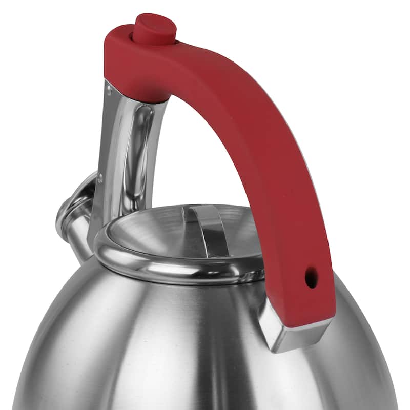 Mr. Coffee 1.8 quart Stainless Steel Whistling Tea Kettle - 1.8 Quarts