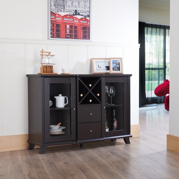 Furniture of America Zula Contemporary Brown 47-inch Dining Buffet. Opens flyout.