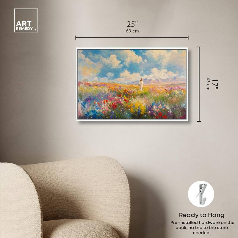 Journey Just Begun Canvas by Art Remedy