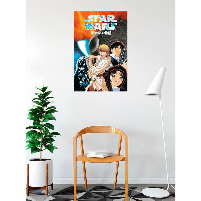 Star Wars Manga - A New Hope Art Poster - 24 x 36 Inch