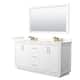 Option White, Bronze Trim, Giotto Quartz Top