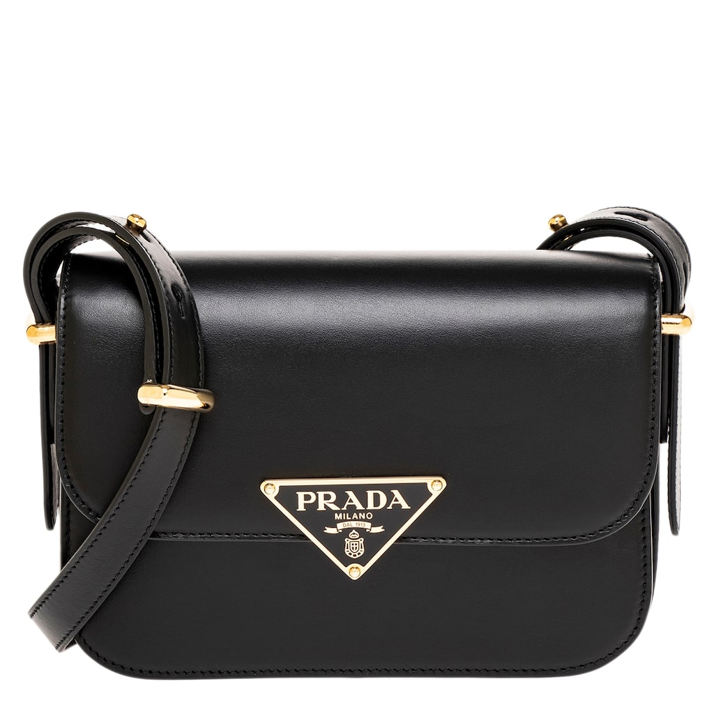 Prada Logo Triangle Flap Bag