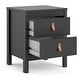 preview thumbnail 7 of 20, Porch & Den Madrid 2-Drawer Nightstand