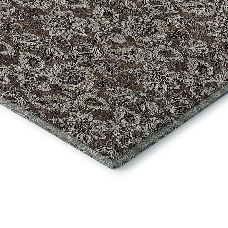 Premium Washable Super Soft Floral Mayfield Rug