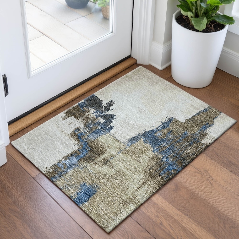 Premium Washable Super Soft Abstract Chic Mayfield Rug