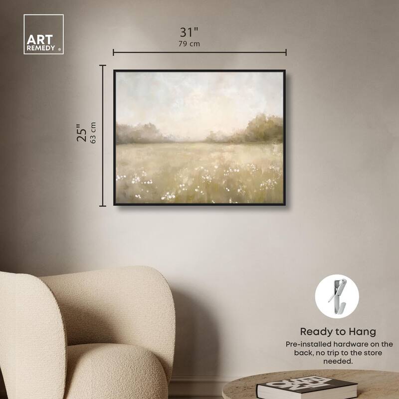 Peaceful Expanse Canvas by Art Remedy