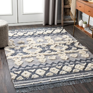 Helston Handmade Tribal Wool Area Rug