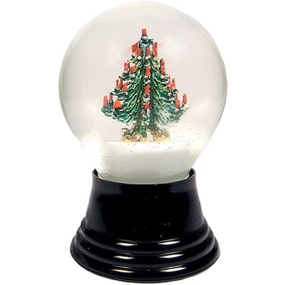 5" Perzy Medium Christmas Tree Snow Globe