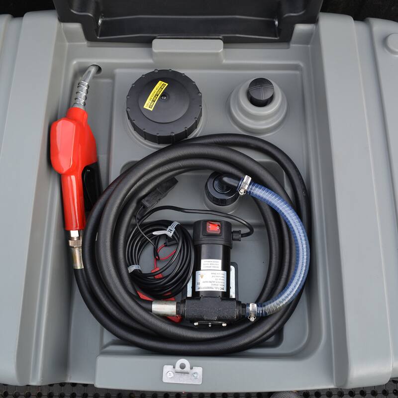 56 Gal. Diesel Fuel Transfer Pump - 43Lx31.5Wx18.5H