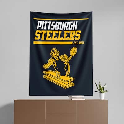 NFL Pittsburgh Steelers 40 YD Dash Legacy Wall Hanging - 50"x60"
