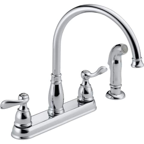 Delta Windemere Kitchen Faucet with Side Spray - Includes Lifetime
