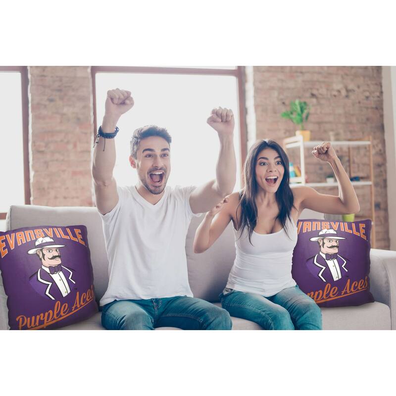NCAA Missouri Valley Alumni 18 Inch Throw Pillow