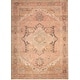 preview thumbnail 24 of 26, Nourison Vintage Washables Indoor only Persian Area Rug 4' x 6' - Coral/Multicolor