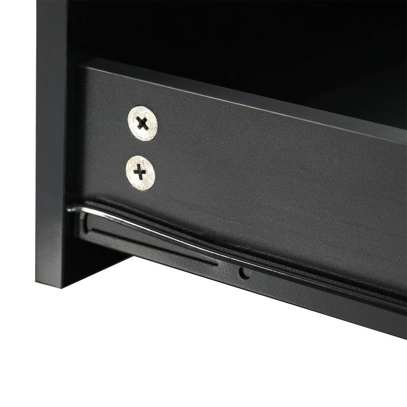 Harper&Bright Designs 360°Rotating Coffee Table with 2 Drawers