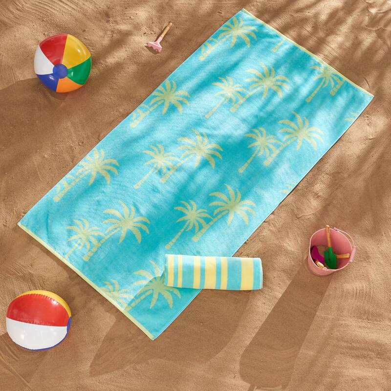 Luxurious Cotton Printed Beach Towel